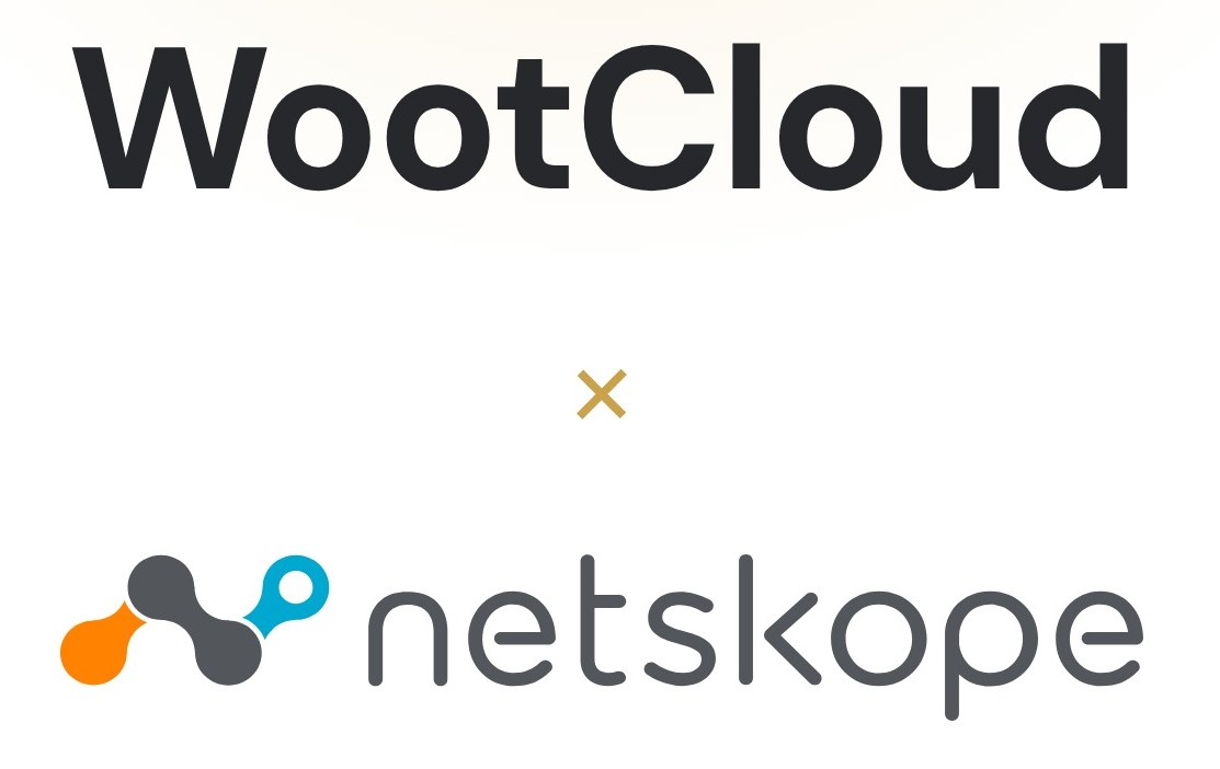 WootCloud and Netskope logos